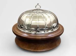 Nueva llegada de metal y madera calentador de alimentos buffet Hotpot diseño personalizado de lujo calentador de alimentos redondo de lujo cazuela precio al por mayor - Product Image 6