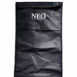 แบล็ค มาฮาเพลย์ ขนาด XL แบบพกพา น้ำหนักเบา พับได้ ปรับได้ ผ้าคลุมไม้คริกเก็ต วัสดุพลาสติกที่สะดวกสบาย อุปกรณ์เสริม ทนทาน - Product Image 1