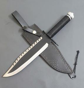 Cuchillo de Supervivencia para Exteriores de 12 Pulgadas, el Más Demandado |   Cuchillo de Hoja Fija de Acero de Dos Tonos con Mango Texturizado Tipo Sawback - Product Image 3