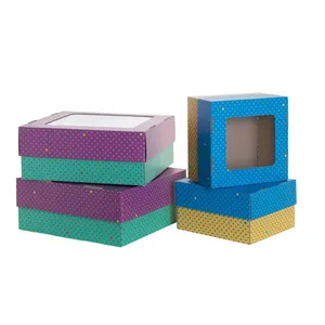 CreaBox Boîte Cadeau Personnalisée avec Fenêtre, Articles Promotionnels Personnalisables pour Fêtes - Product Image 5
