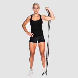 Longue bande de résistance tissu butin Fitness exercice bandes de résistance Yoga entraînement bandes vente en gros - Product Image 5