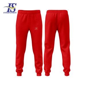 กางเกงวอร์มผู้ชายคุณภาพพรีเมียม รับสกรีนโลโก้ ชุดกีฬากลางแจ้ง ผ้าฝ้ายน้ำหนักเบา สไตล์ลำลอง เอวกลาง ทรงขาตรง - Product Image 4