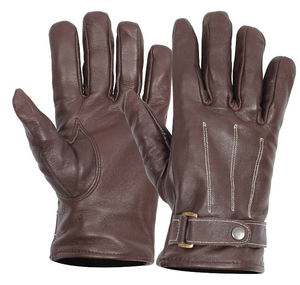 Gants de sécurité en cuir de qualité supérieure, à doigts entiers, pour l'hiver, pour hommes et gants en cuir - Product Image 1