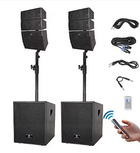 Nuevos Altavoces Line Array Pasivos, Equipo de Sonido Profesional para DJ, Sistema de Sonido de 12 Pulgadas, Configuración Completa - Product Image 1