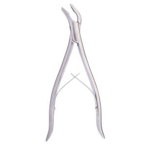 Taux bon marché par DETAIN IMPEX qualité allemande en acier inoxydable Adson cranial Rongeur Curve instruments chirurgicaux orthopédiques - Product Image 6