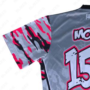 Custom Sublimation Clothing Polyester <b>T</b>-<b>shirt</b> OEM Design Full Print Running Sports Blank <b>T</b>-<b>shirt</b> Quick Drying Men's <b>T</b>-<b>Shirts</b> - Product Image 4