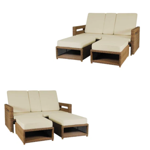 Vente directe d'usine! Chaise longue en bois à la mode Mobilier d'extérieur pour hôtel et villa au prix de gros - Product Image 1