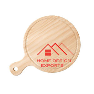 Support à pizza en bois de manguier pour servir des pizzas décoratives dans les restaurants et les hôtels - Product Image 1