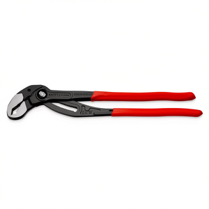 คีมจับท่อและคีมปั๊มน้ำ Knipex Cobra XL/XXL สีเทาเคลือบอะรามีไนซ์ หัวขัดเงา ด้ามจับเคลือบพลาสติก - Product Image 2
