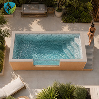 Ensemble de piscine hors sol avec pompe filtrante pour jardin, cour arrière, piscine pour adultes