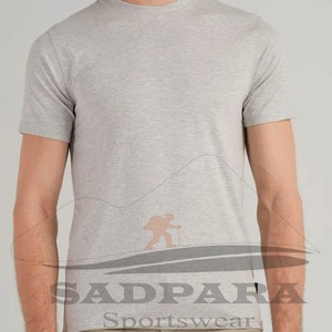 เสื้อยืดผู้ชายผ้าคอตตอน100% ประสิทธิภาพสูงแห้งเร็วระบายอากาศดีสำหรับยิมเสื้อกล้ามฟิตเนสเสื้อใส่โลโก้ได้ตามต้องการ - Product Image 3