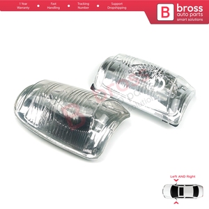Lente de Espejo Retrovisor Lateral BSP594 con Luz Indicadora Blanca Transparente, Izquierda/Derecha, para Transit MK8 T18 V363 2013 en Adelante, 1847387 1847389 - Product Image 2