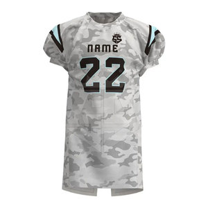 Uniforme de Fútbol Americano de Manga Corta Transpirable de Último Diseño y Estilo Nuevo, Calidad Premium, Color Personalizado - Product Image 2