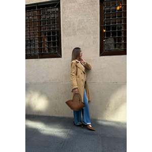 Manteau long à ceinture camel - Camel - Product Image 4