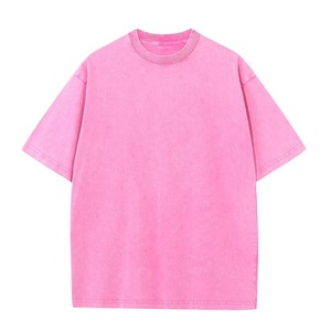 เสื้อยืดผู้ชายลายโอเวอร์ไซส์ขนาดใหญ่พิเศษเสื้อทีเชิ้ตผู้ชายลายสตรีทแวร์ฟอกสีกรดล้างได้ - Product Image 1