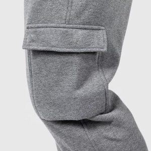 Pantalons de jogging pour hommes très vendus, pantalons de sport à jambe droite, grande poche, logo personnalisé, pantalons cargo de jogging pour hommes, pantalons hybrides - Product Image 3