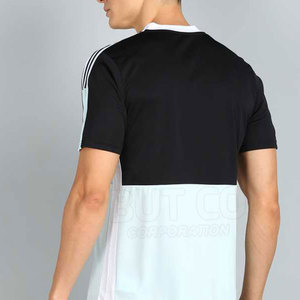T-shirt à col rond surdimensionné sur mesure le plus populaire pour adultes T-shirt à manches courtes en coton/fibre de bambou - Product Image 3