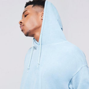 Sweat à capuche vintage lavé de super qualité pour hommes Service OEM surdimensionné en coton lourd pour l'hiver - Product Image 5