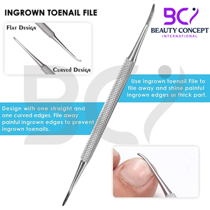 Mejor Proveedor, Cortaúñas de Acero Inoxidable de la Más Alta Calidad, Alicates para Uñas Gruesas, Incluye Limas para Uñas, Podología - Product Image 6