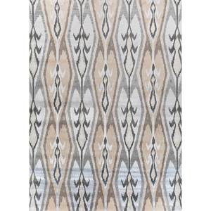 Alfombras de Lana Anudadas a Mano Savana, Gris y Negro, Estilo Boho para Sala de Estar, Dormitorio o Pasillo, Patrón Abstracto-LCARM-07 - Product Image 1