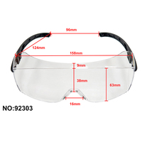 Lunettes de sécurité anti-buée résistantes, fabriquées à Taïwan
