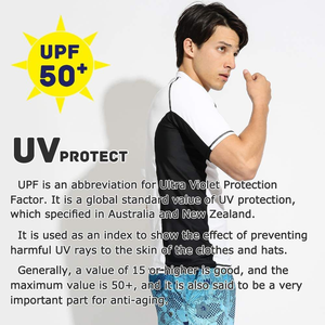 ชุดป้องกันผดผื่นแขนสั้นใส่สบายตัวสำหรับผู้ใหญ่อุปกรณ์กีฬาแห้งเร็วทนทานและอุปกรณ์เสริมสำหรับมืออาชีพด้านกีฬา - Product Image 3