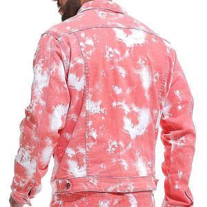 Vestes pour hommes, denim vintage, veste en jean tendance, mode streetwear, vêtements d'extérieur, tissu en coton doux, confortable, durable, coupe OEM - Product Image 4