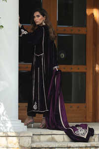 Robe de soirée Anarkali Lehenga Choli pakistanaise, lourdement ornée, de créateur, pour femmes, protection solaire, évacuation de l'humidité pour - Product Image 5