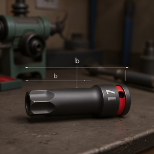 1/2'' <b>Impact</b> <b>Socket</b> Bits with X-Grip Profile Special Hexagonal Tool for Hex Screws Pneumatic Tools Accessories and Parts - Product Image 3