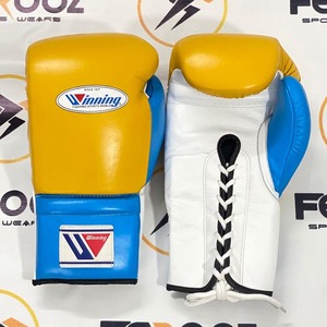 Gants d'entraînement de boxe de qualité supérieure - Gants de compétition en dentelle noir rouge or personnalisés Gants de boxe professionnels pour adultes - Product Image 6