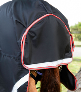 Couverture de cheval équestre de qualité supérieure, imperméable, respirante, design personnalisé, couverture de sortie durable, couvertures de cheval personnalisées, écurie extérieure - Product Image 2