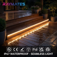 Bande LED flexible IP67 étanche extrusion Smart LED bande LED COB 12V 4000K haute CRI 90 pour les lieux publics de rue