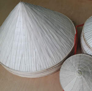 Hot Deals Vietnam Conical <b>Hat</b> Bamboo Leaf <b>Hat</b> Irovy <b>White</b> Color Conical <b>Hat</b> High Quality Non La - Product Image 3