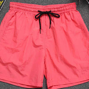 Shorts d'entraînement pour hommes, été, rose et noir, sans marque, pour jogging, athlétisme, gym, fitness, livraison DDP. - Product Image 6