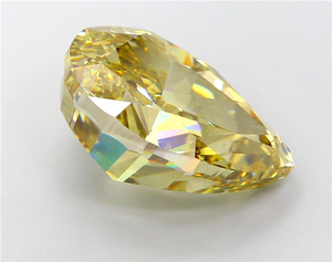 ลูกแพร์16.29ทันสมัย CT ตัดแฟนซีสีเหลืองเข้มหินเพชร CVD สำหรับเครื่องประดับระดับไฮเอนด์ผู้ซื้อขายส่ง - Product Image 5