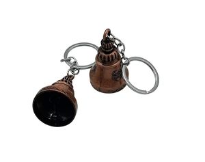 พวงกุญแจกระดิ่งวัดทิเบตโบราณแบบคลาสสิกสำหรับกระเป๋าจักรยานรถยนต์ - Product Image 4