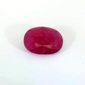 พลอยทับทิมสีแดงธรรมชาติทรงรี ขนาด 8x10 มม. คุณภาพสูง ราคาขายส่ง พร้อมการประเมินโดยผู้เชี่ยวชาญ - Product Image 2
