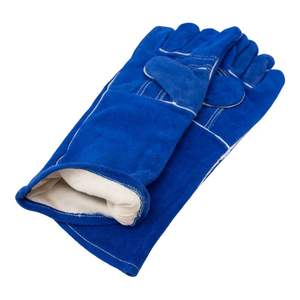 Guantes de Soldadura de Cuero Resistentes | Guantes de Trabajo de Seguridad para Aparejadores al por Mayor | Guantes Cómodos con Puño Holgado | Venta al por Mayor de Artículos Resistentes - Product Image 4