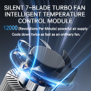 HAIZ - Faro LED C80 Súper Brillante de 180 W, 36000 lm, H7, H11, 9005, 9006, H4, Accesorios para Sistemas de Iluminación de Automóviles, Bombillas LED para Automóviles - Product Image 4