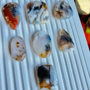 Collar de Cristal de Ágata Dendrítica Natural de Alta Calidad, Colgante de Piedras Preciosas Mixtas para Regalos y Decoración del Hogar - Product Image 1