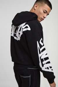 Crop Style Zip Up Invierno Poliéster/Algodón Unisex Oversized Thick Heavy 450Gsm Hoodies Sin cuerdas Trabajo desgastado - Product Image 6