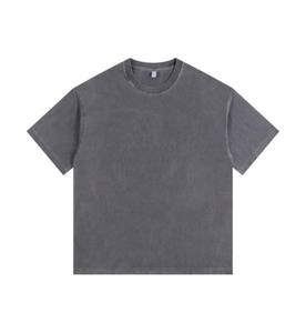 New Arrival Unisex Oversize 260gsm Heavy Washed Custom Logo Design Boxy High <b>Crop</b> Length <b>for</b> <b>Men</b> Solid Long T-shirt <b>for</b> <b>men</b> - Product Image 2
