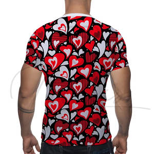 T-shirts à manches courtes pour hommes, imprimés sur mesure, impression numérique, tissu respirant, séchage rapide, coupe classique, taille adulte - Product Image 2