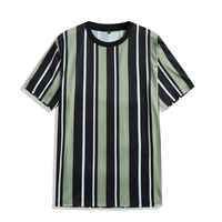 Nouveau design été 2025 – T-shirts homme élégants à col ras du cou, en maille unie, 100 % coton, coupe ample, respirants et écologiques
