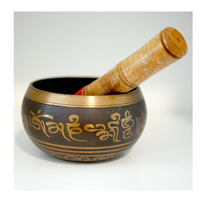 Supérieure meilleure qualité Vintage nouveauté pur laiton chant son bol forme ronde taille personnalisée acceptée pour la thérapie de Yoga - Product Image 1