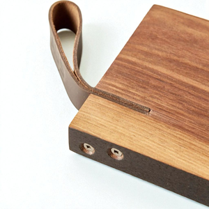 เขียงไม้ไผ่บล็อกสับอุปกรณ์ตกแต่งในครัวปรับแต่งโลโก้ได้ตามต้องการ - Product Image 4