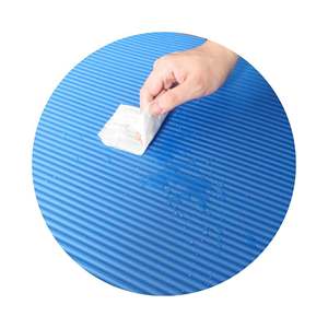 Tappetino Yoga GoYoga 71x24 pollici Anti-Strappo con Cinghia Blu - BalanceFrom Fitness Realizzato in Materiale Schiumoso Resistente - Product Image 4
