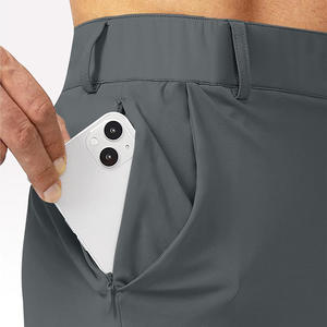 Pantalones de golf para hombres al aire libre con personalización OEM, pantalones transpirables ajustados para ropa de equipo de marca y clubes deportivos - Product Image 4