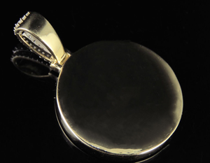 Luxury Custom New Designer S925 Silver With Moissanite Diamond Detailed Memory <b>Picture</b> Pendant For Men and Women - Product Image 3