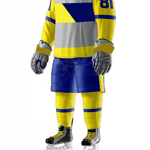 Uniforme de hockey sur glace respirant en polyester de haute qualité, service OEM personnalisé, vente chaude, fabriqué au Pakistan - Product Image 6